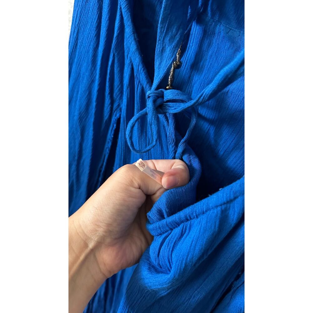 Free People Endless Summer Lillie Blue Maxi Dress - Picture 3 of 6
